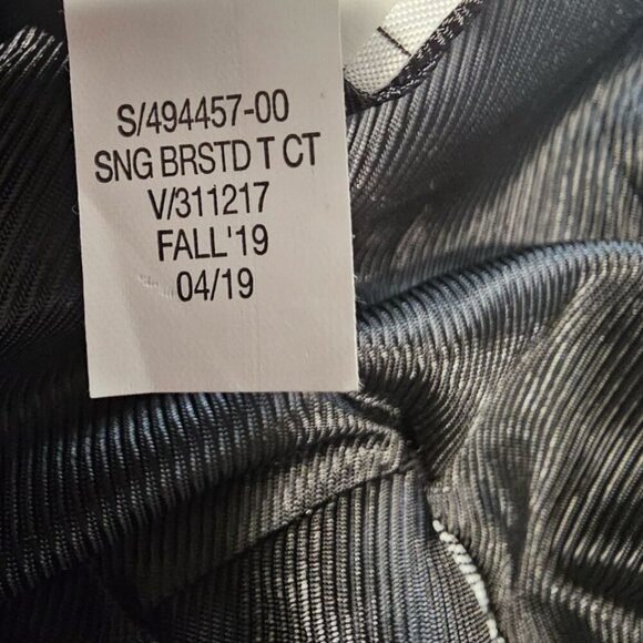 Banana Republic Womens XS Black White Glenplaid Two Button Coat - Picture 9 of 12